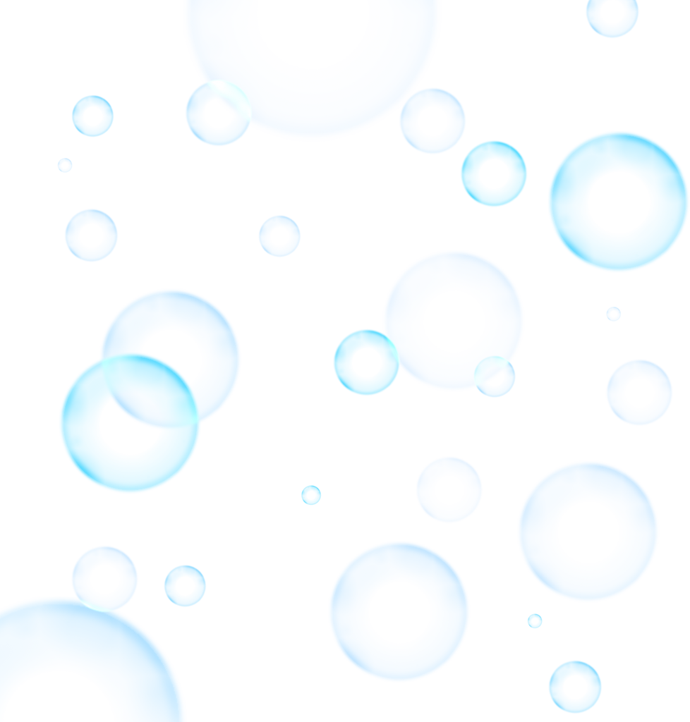 Blue Bubbles Pattern